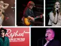 Lana del Rey España, junto a otros artistas como Raphael y Morrissey, en un collage de conciertos.