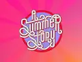 El logo "Summer Story 2026" en letras blancas y rojas sobre un fondo vibrante.